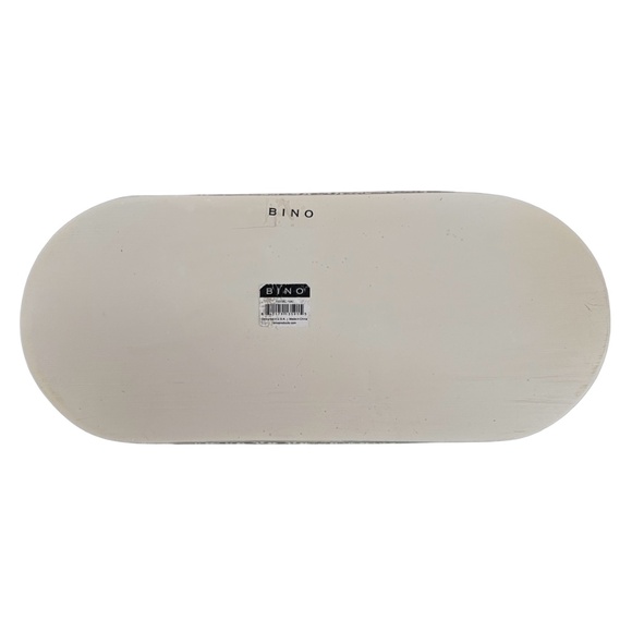 BINO Ceramic Decorative Tray 12”x 5.5” Vanity Floral Design - Picture 4 of 5